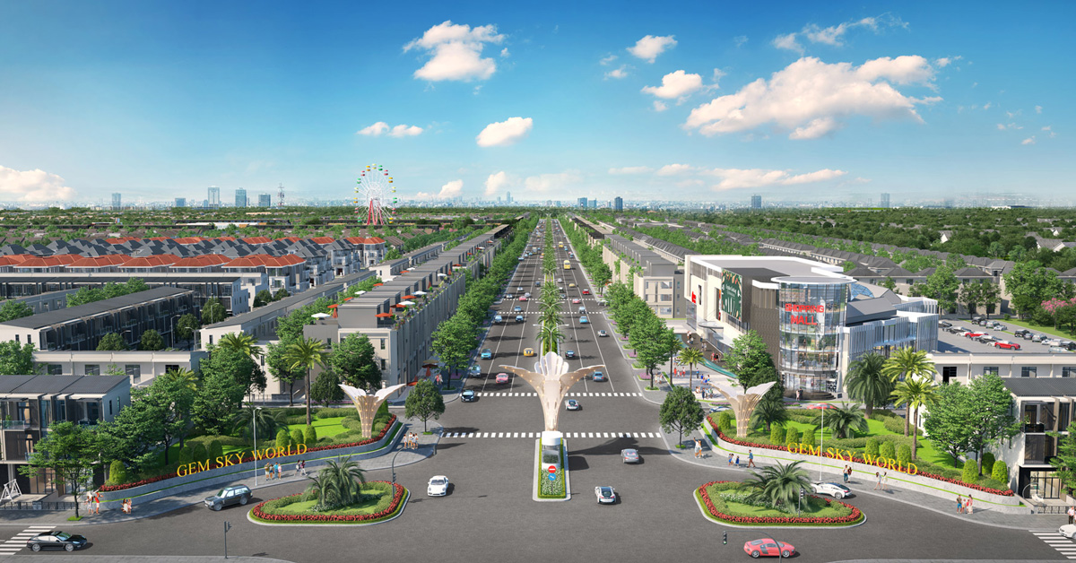 DỰ ÁN GEM SKY WORLD LONG THÀNH - ĐẤT XANH GROUP