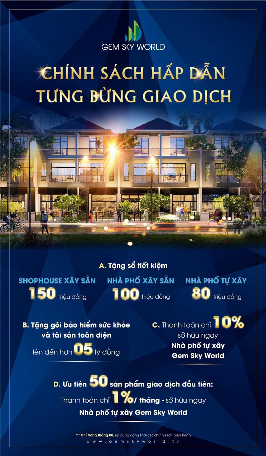 Dự Án Gem Sky World Long Thành - Đất Xanh Group