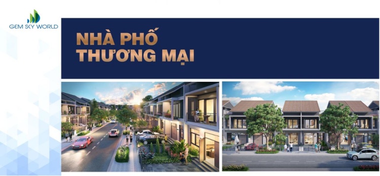 Thiết kế nhà phố Gem Sky World