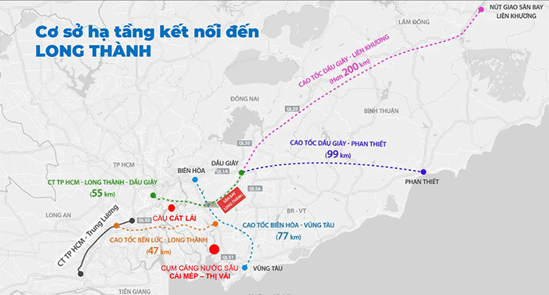 Mọi tuyến đường đều đổ về Long Thành