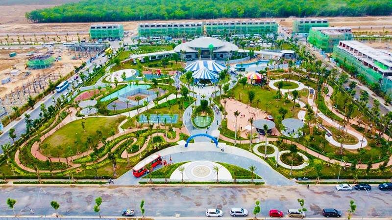 Công viên trung tâm dự án Gem Sky World