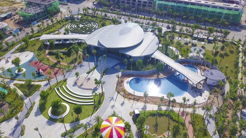 Những tiện ích công cộng khác như khu vui chơi giải trí Advanture Forest, hồ bơi đã và đang đón các hộ gia đình, trẻ em tới vui chơi trải nghiệm